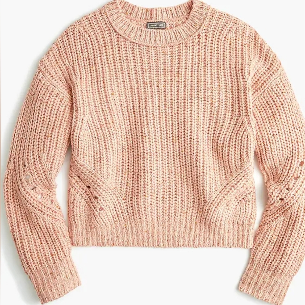 J. Crew Point Sur Chunky Sweater